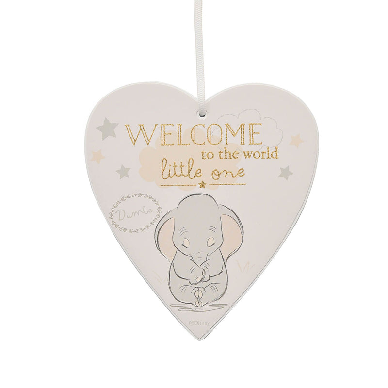 Disney Magical Beginnings Heart Plaque Welcome to the World