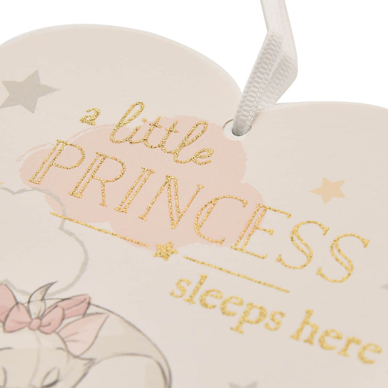 Disney Magical Beginnings Heart Plaque 'Little Princess'