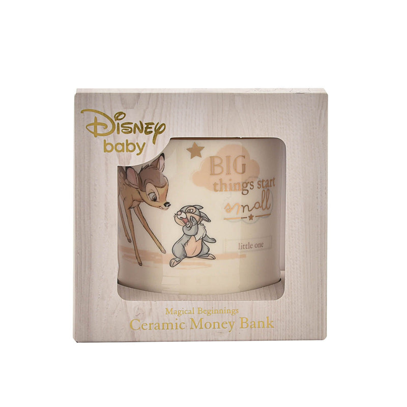Disney Magical Moments Ceramic Money Box - Bambi