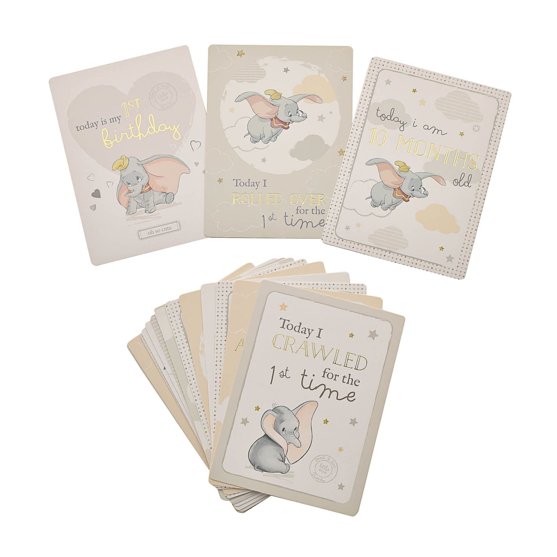 Disney Magical Beginnings Album & Milestone Card Set - Dumbo