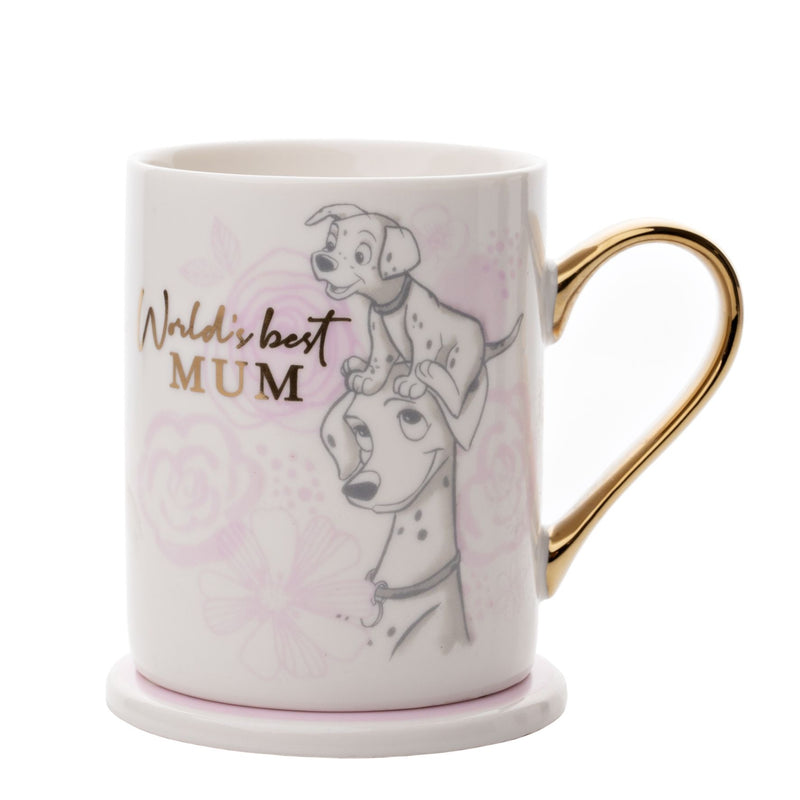 Disney Dalmatians Mug & Coaster Set - Mum