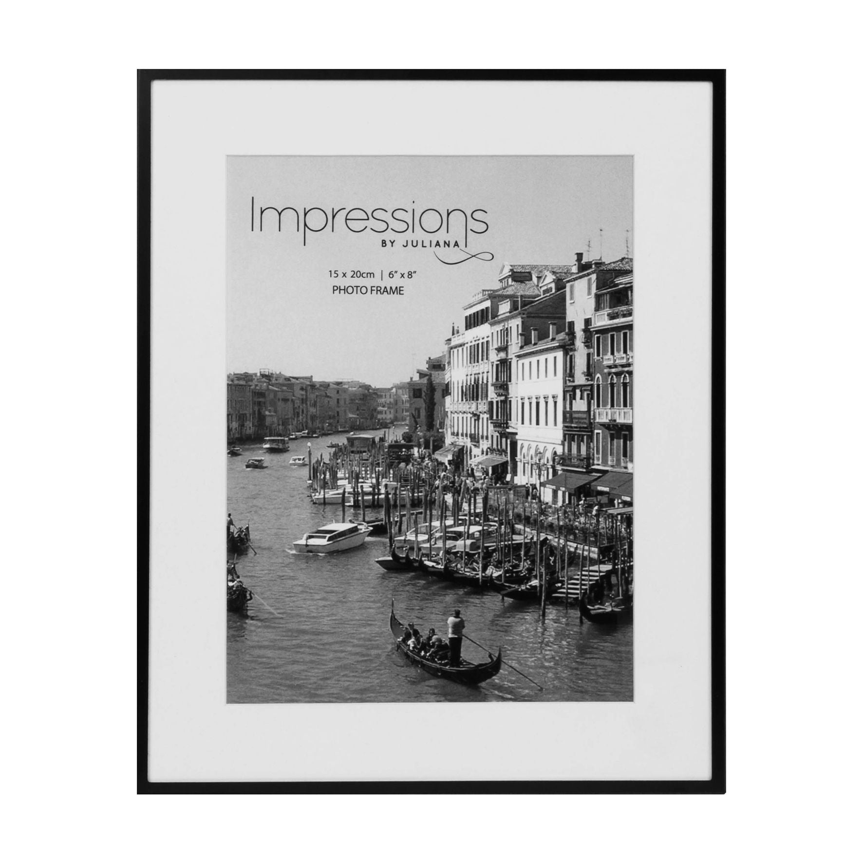 Black Photo Frame 6" x 8"