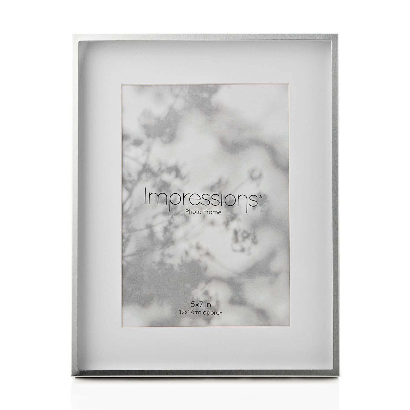 Impressions Silver Shadow Frame 5" x 7"