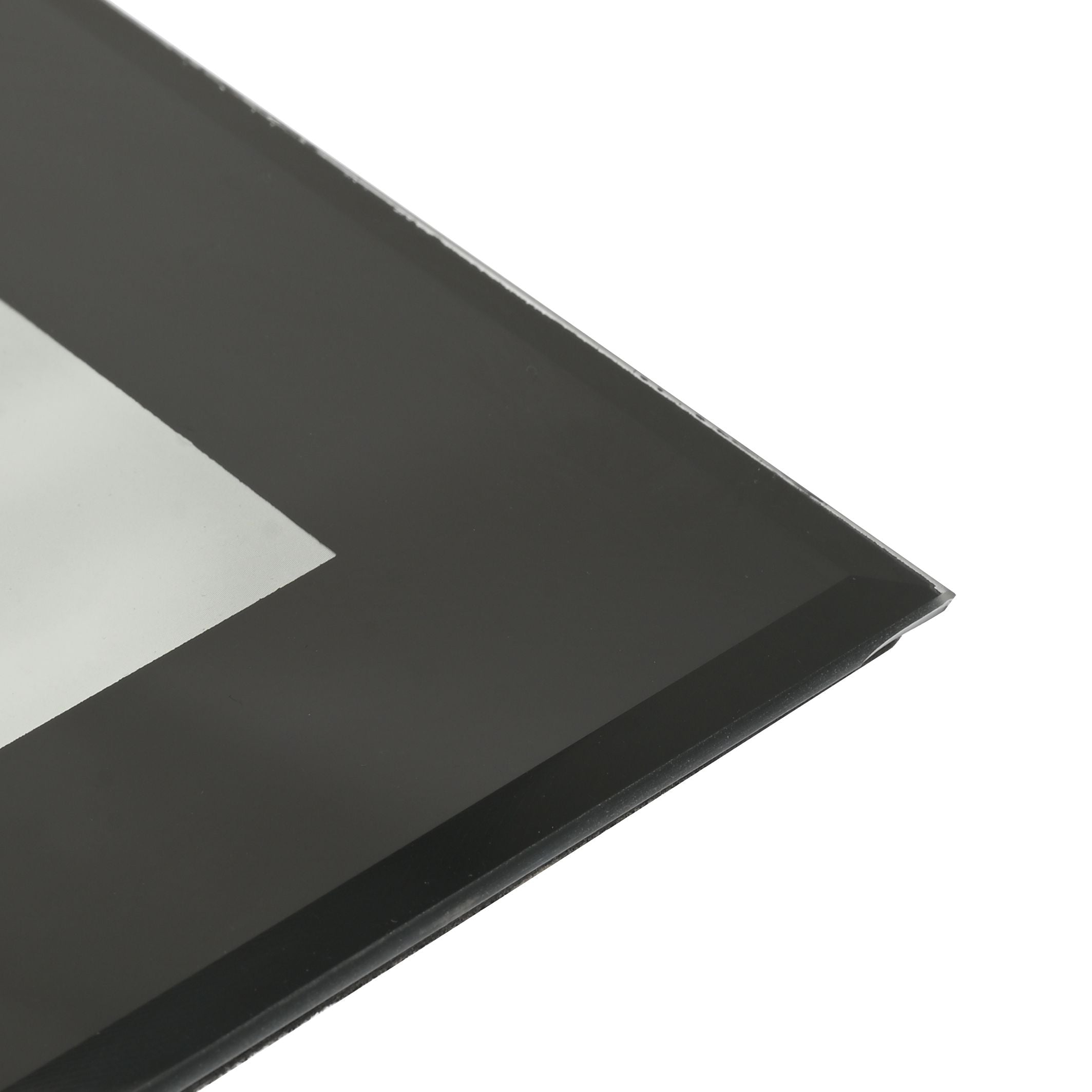 Photo Frame Black Glass Plain Design 4" x 6"