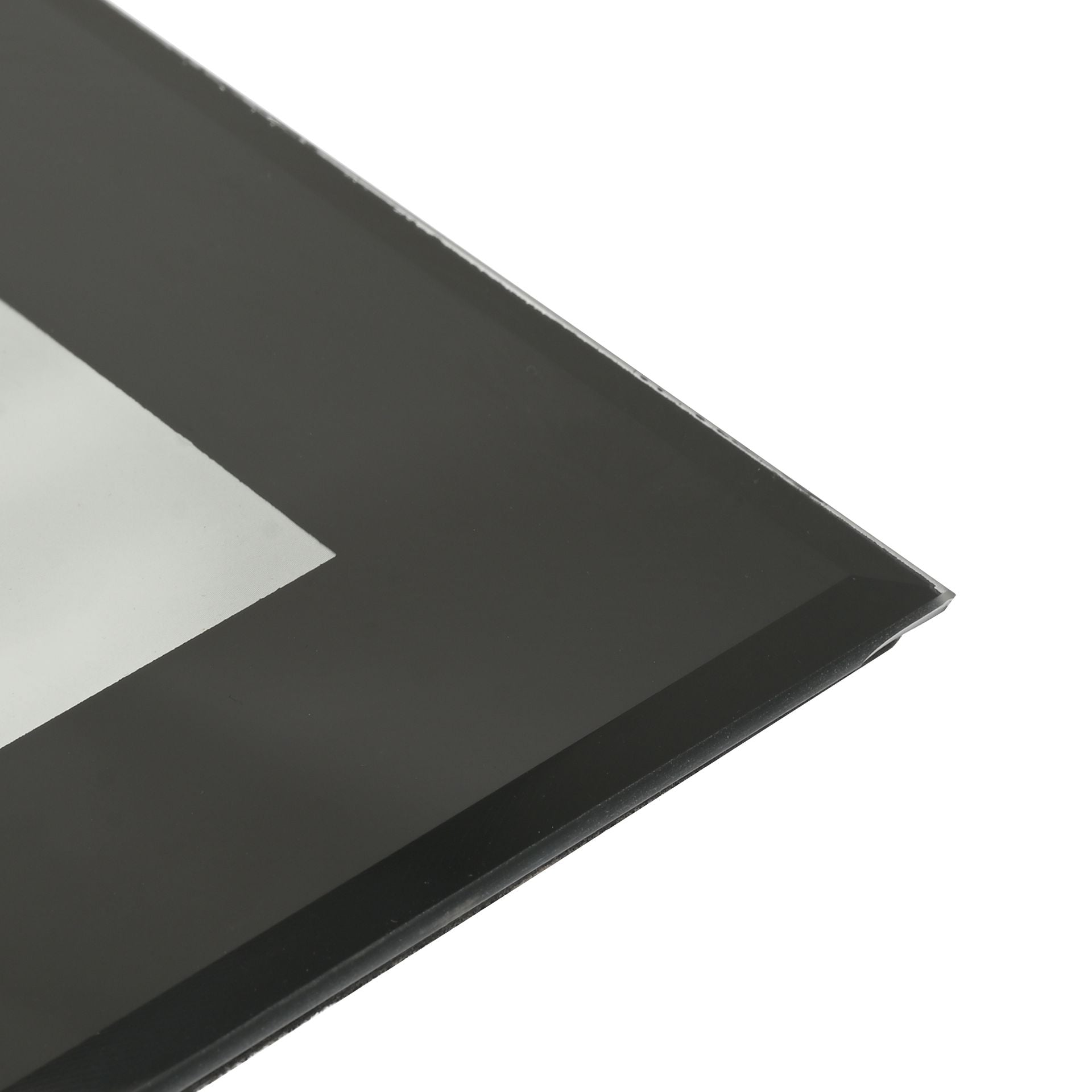 Photo Frame Black Glass Plain Design 6" x 8" *(18/24)*