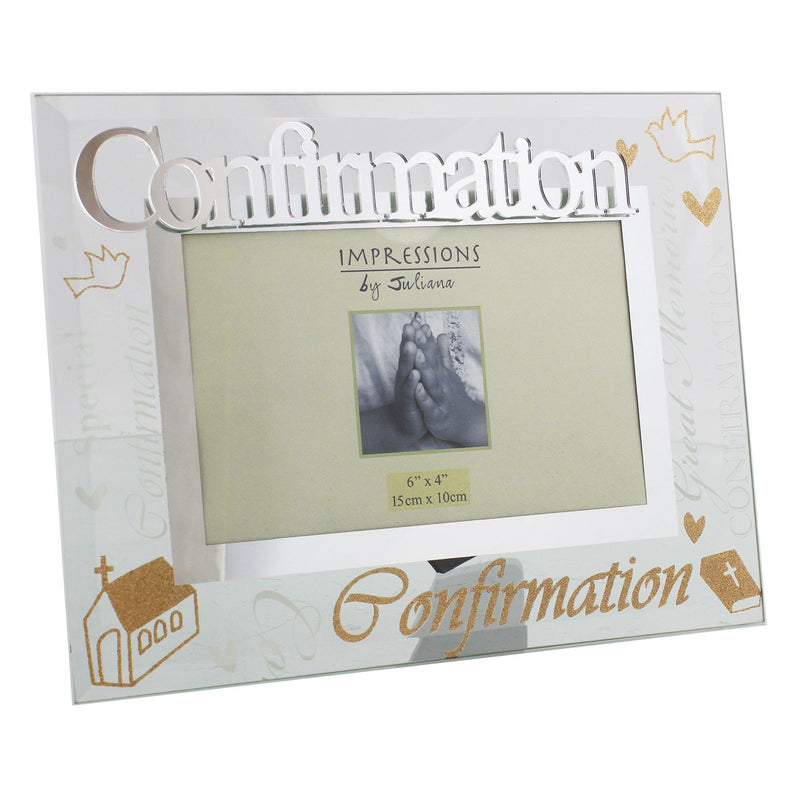 Friends & Family Frame 3D Words 6" x 4" Confirmation