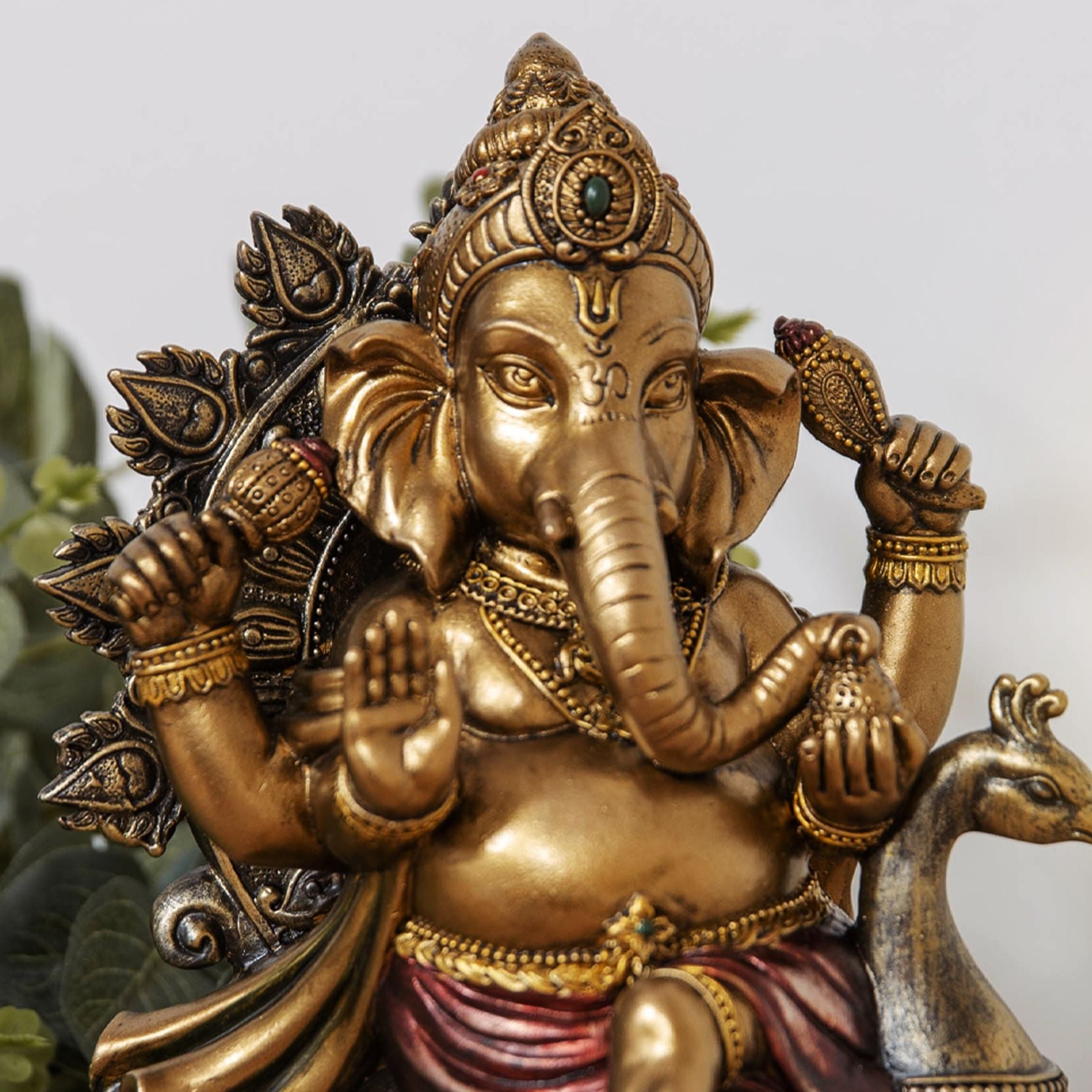 Faith & Hope Bronze Effect Resin Figurine 17cm - Ganesh