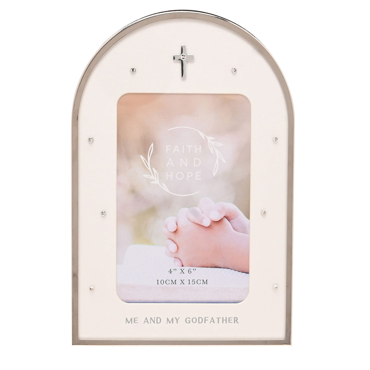 Faith & Hope Arch Frame 4'' x 6'' - Me & My Godfather