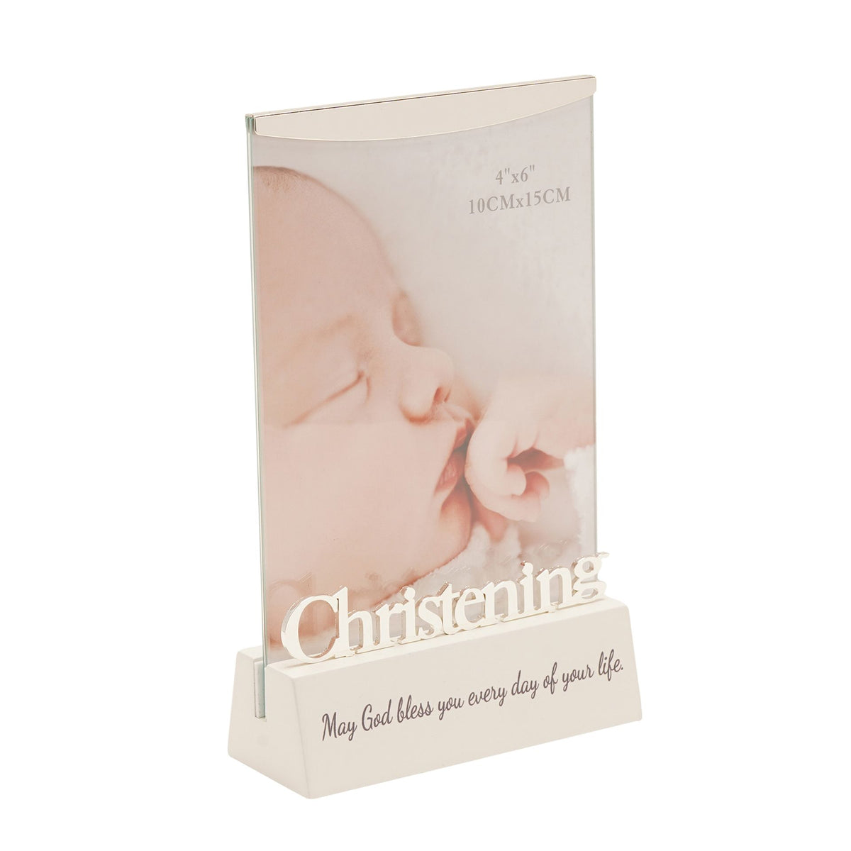 Faith & Hope Word Block Frame - Christening