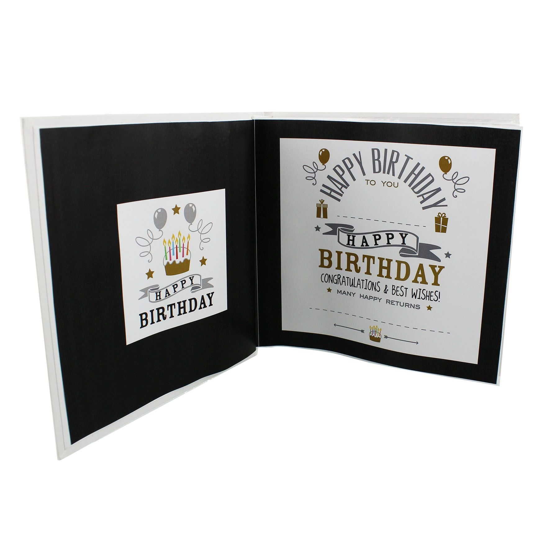 Signography Birthday Boy Photo Album 4"x6" - 30th