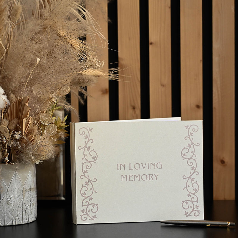 Juliana "In Loving Memory" Book of Condolence