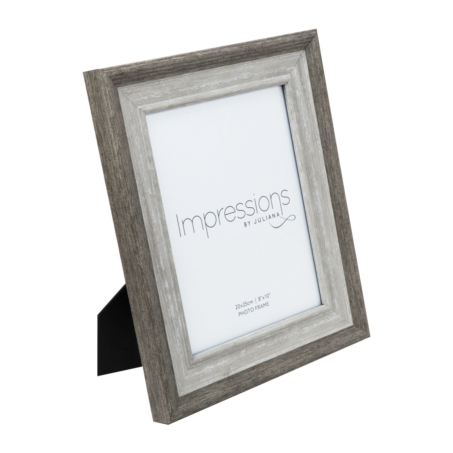 Impressions Grey Wash Wood Effect Photo Frame 8" x 10"