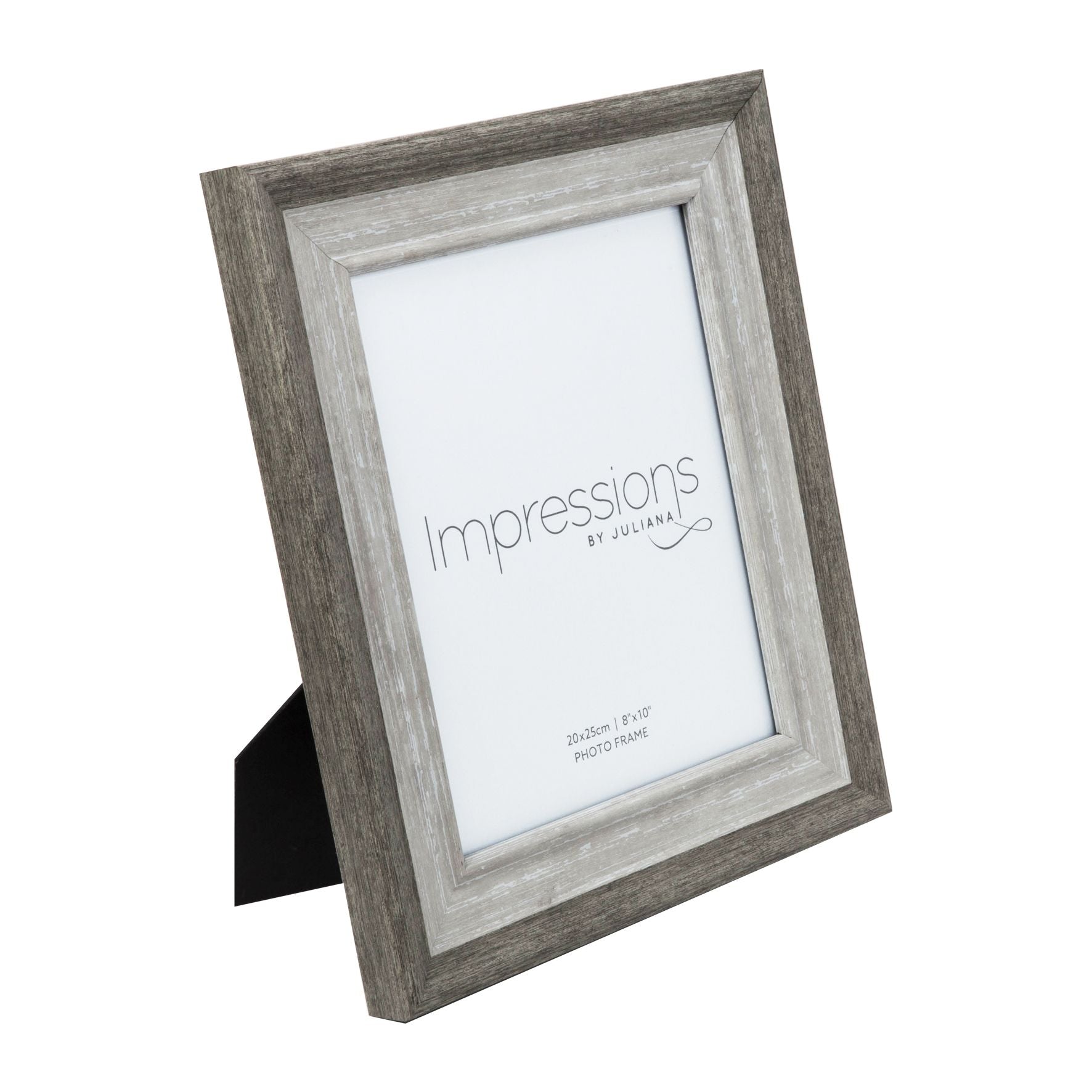 Impressions Grey Wash Wood Effect Photo Frame 8" x 10"