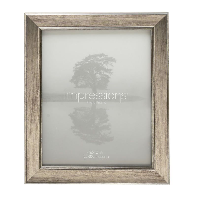 Impressions Tarnished Pewter Look Photo Frame 8" x 10"