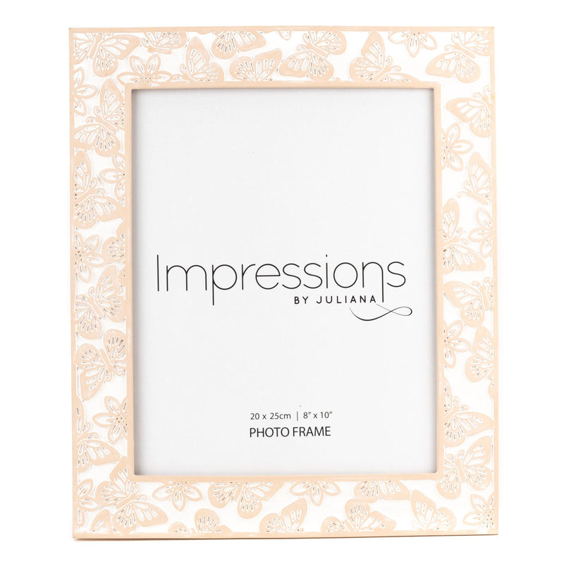 Impressions Butterfly Embossed Resin Photo Frame 8" x 10"