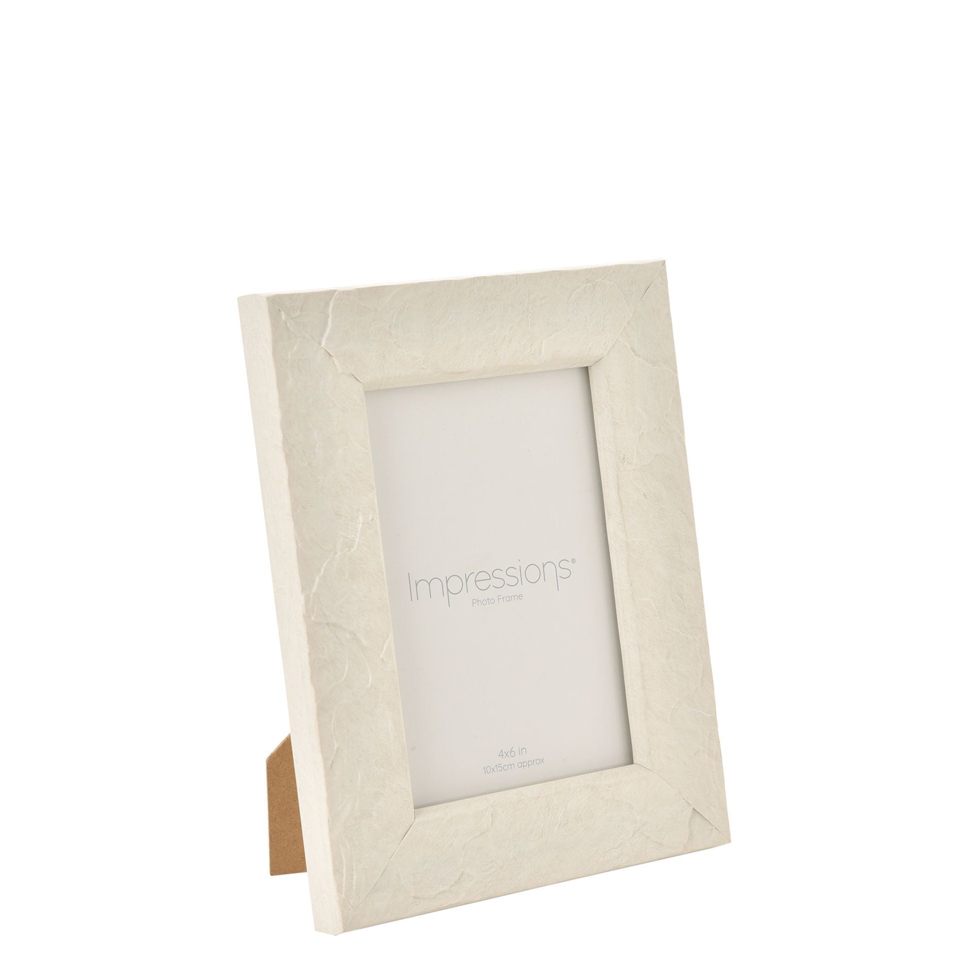 Impressions Resin Photo Frame Natural - 4" x 6"