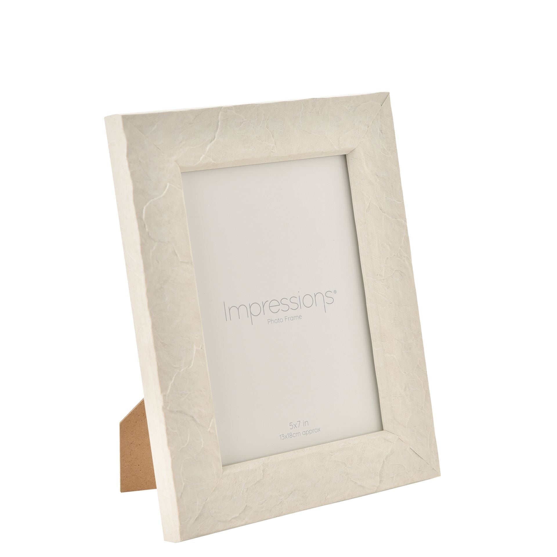 Impressions Resin Photo Frame Natural - 5" x 7"