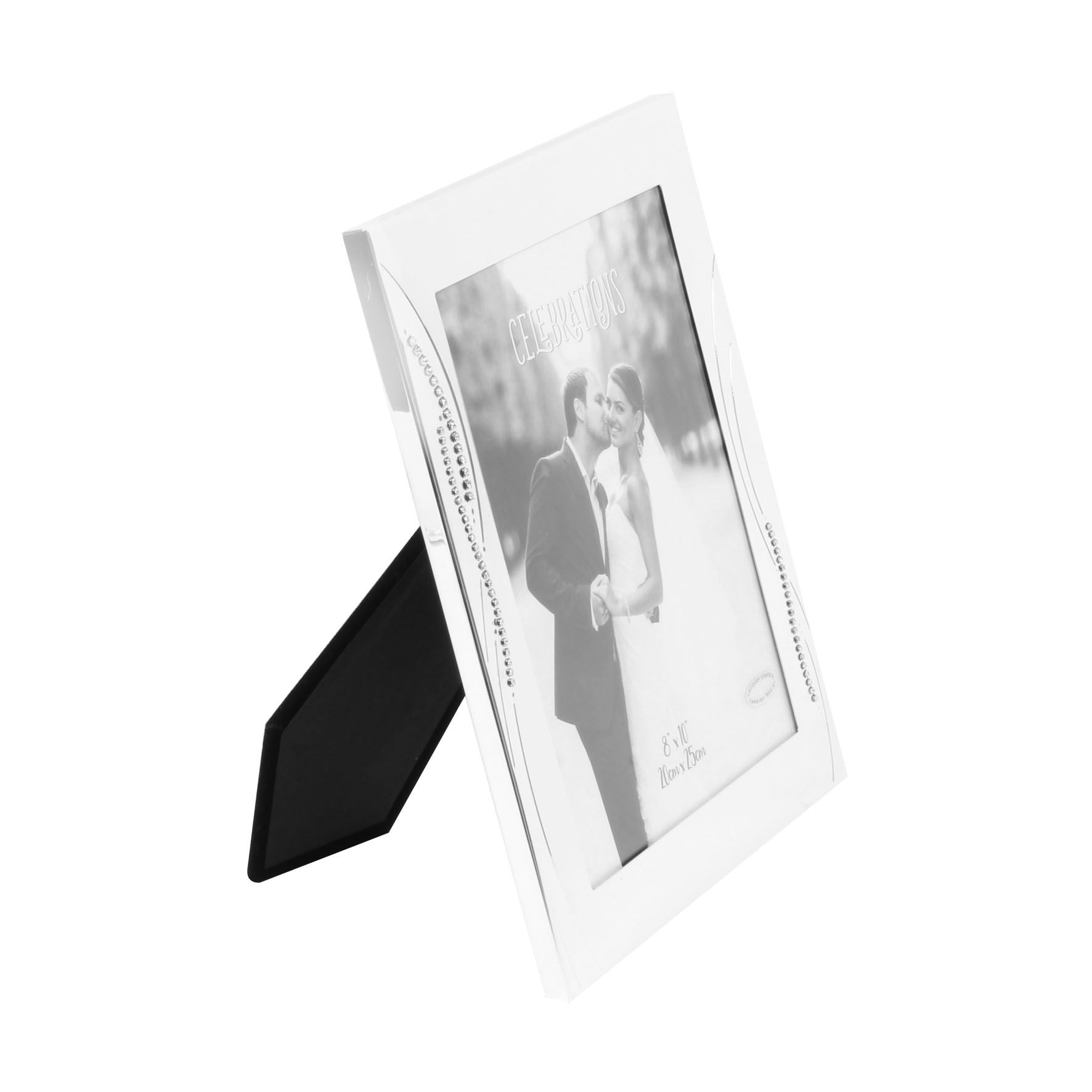 Celebrations Photo Frame with Cryst Reed Design 8x10