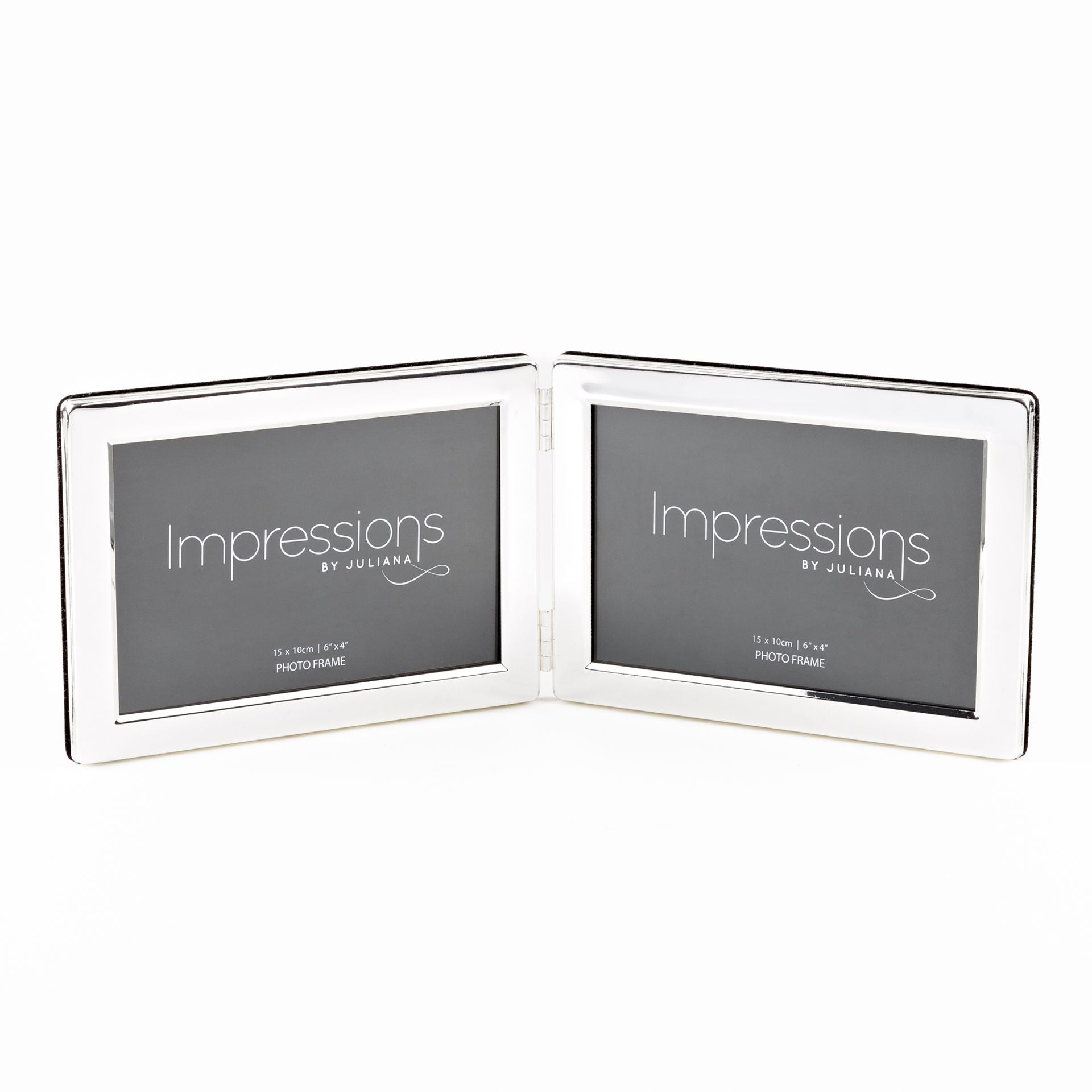Silverplated Double Frame - 4"x6" Landscape