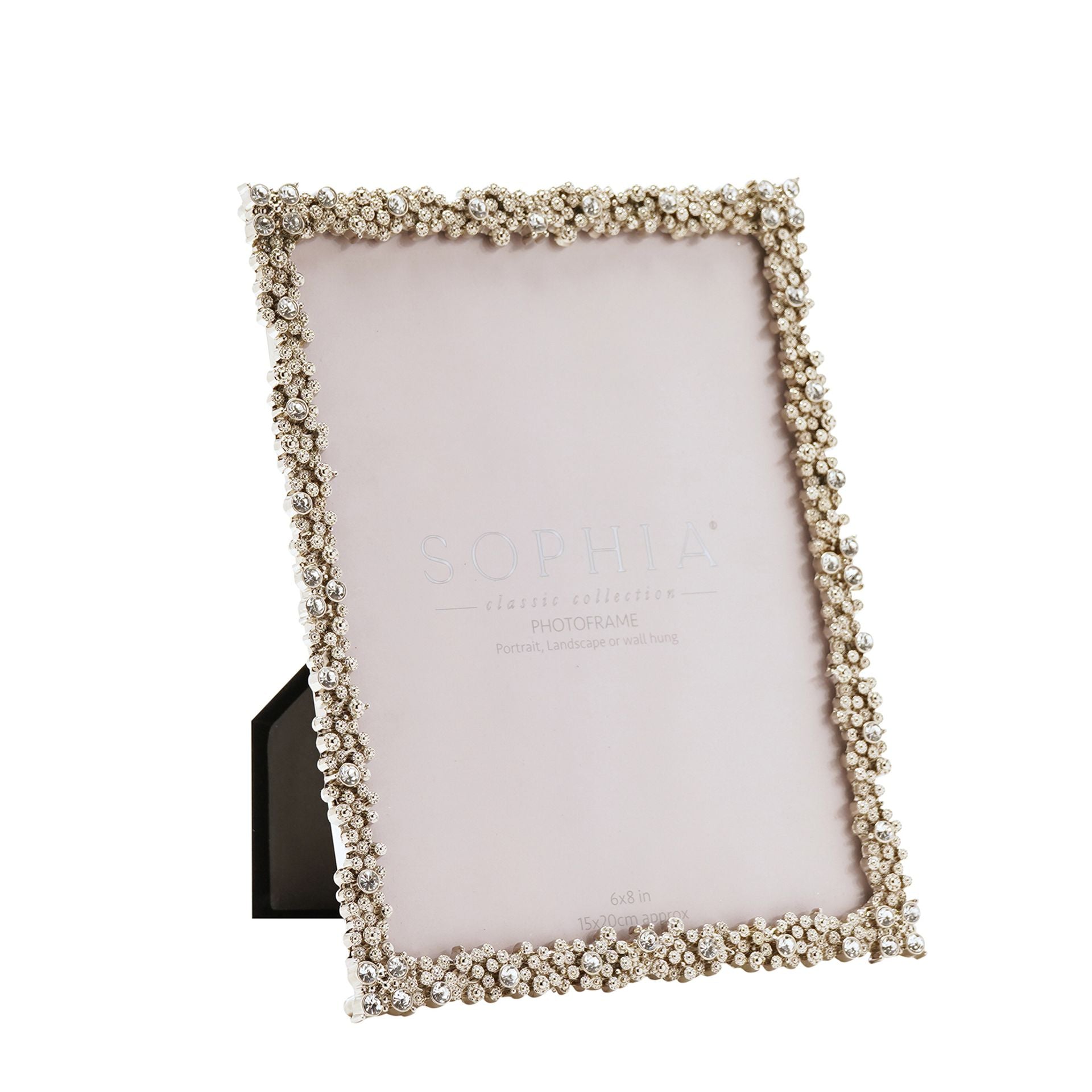 Sophia Cluster Rectangular Photo Frame 6" x 8"