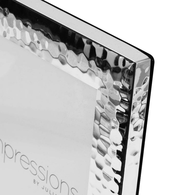 Juliana Photo Frame Shiny Hammered Finish 6" x 8"