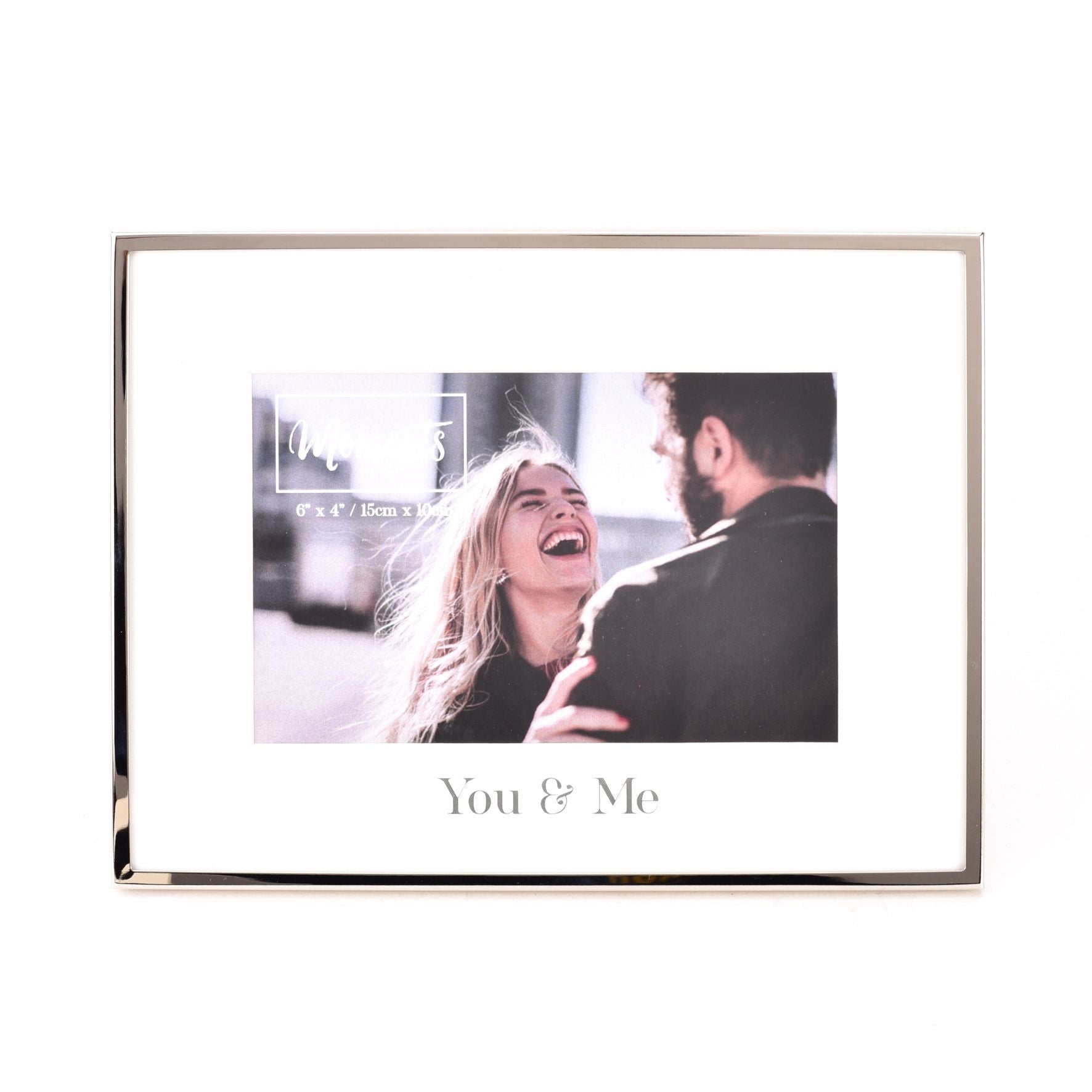 Moments with Mount Photo Frame 6" x 4" You & Me