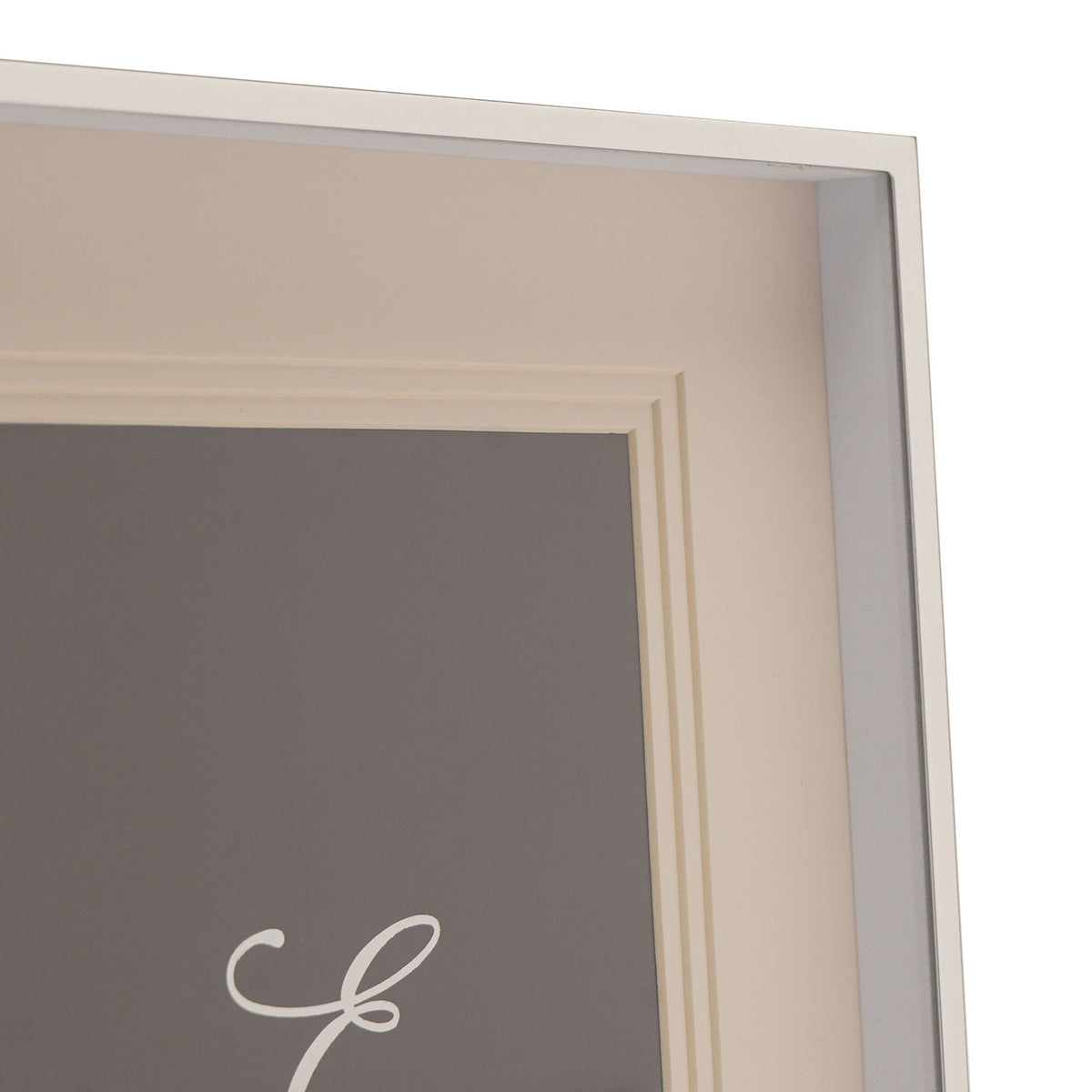 Elegance Silverplated Triple Layer Mount Photo Frame 4" x 6"