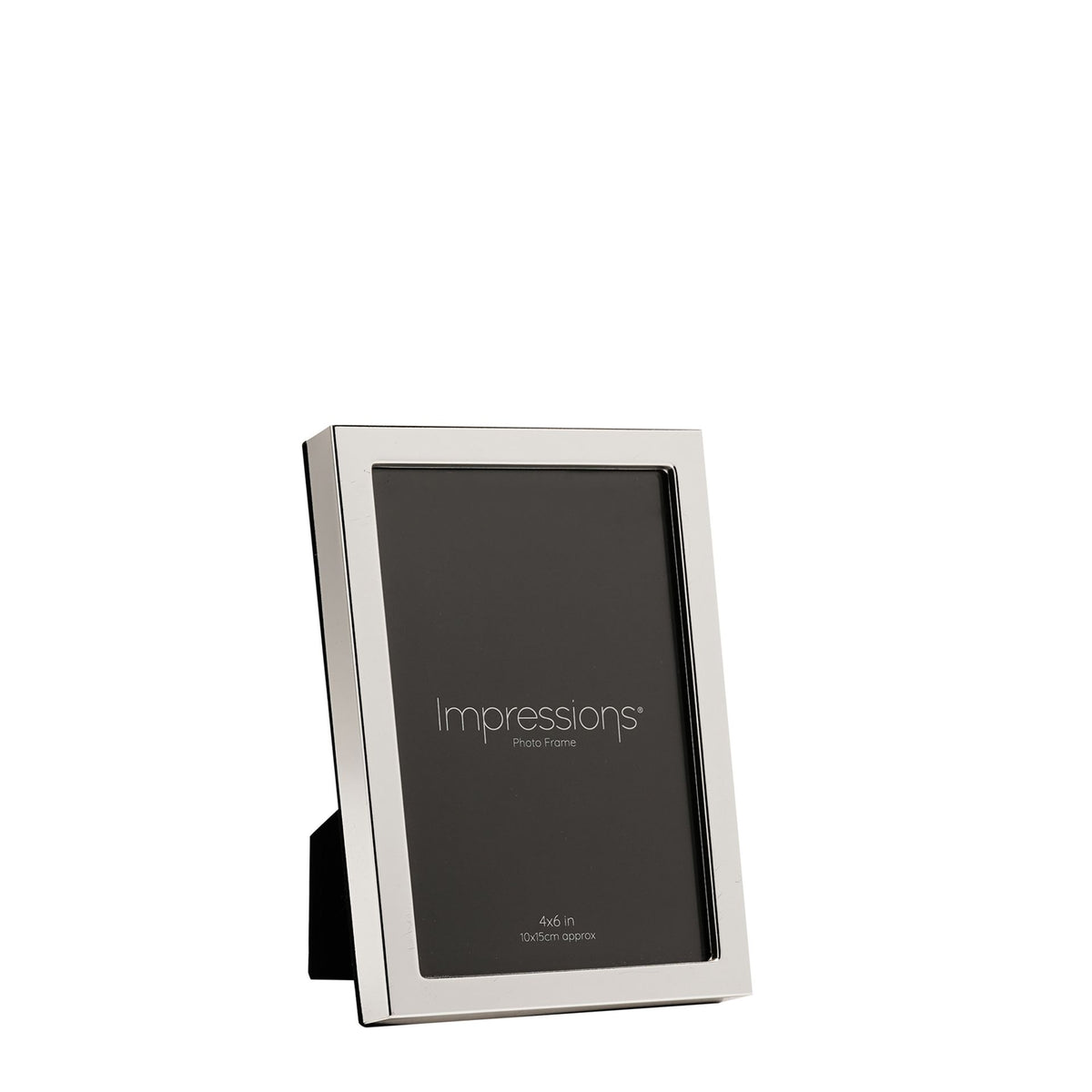 Impressions Silver Plated Narrow Photo Frame 4" x 6"