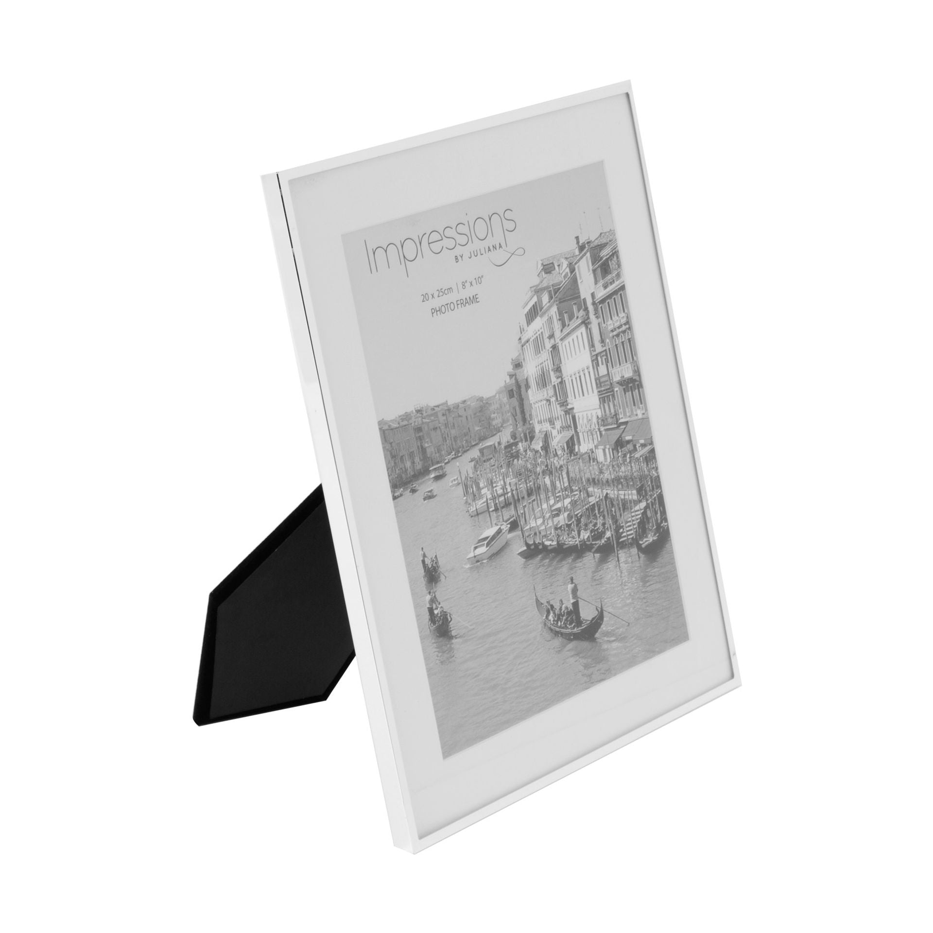 Impressions Silverplated Photo Frame White Border 8" x 10"