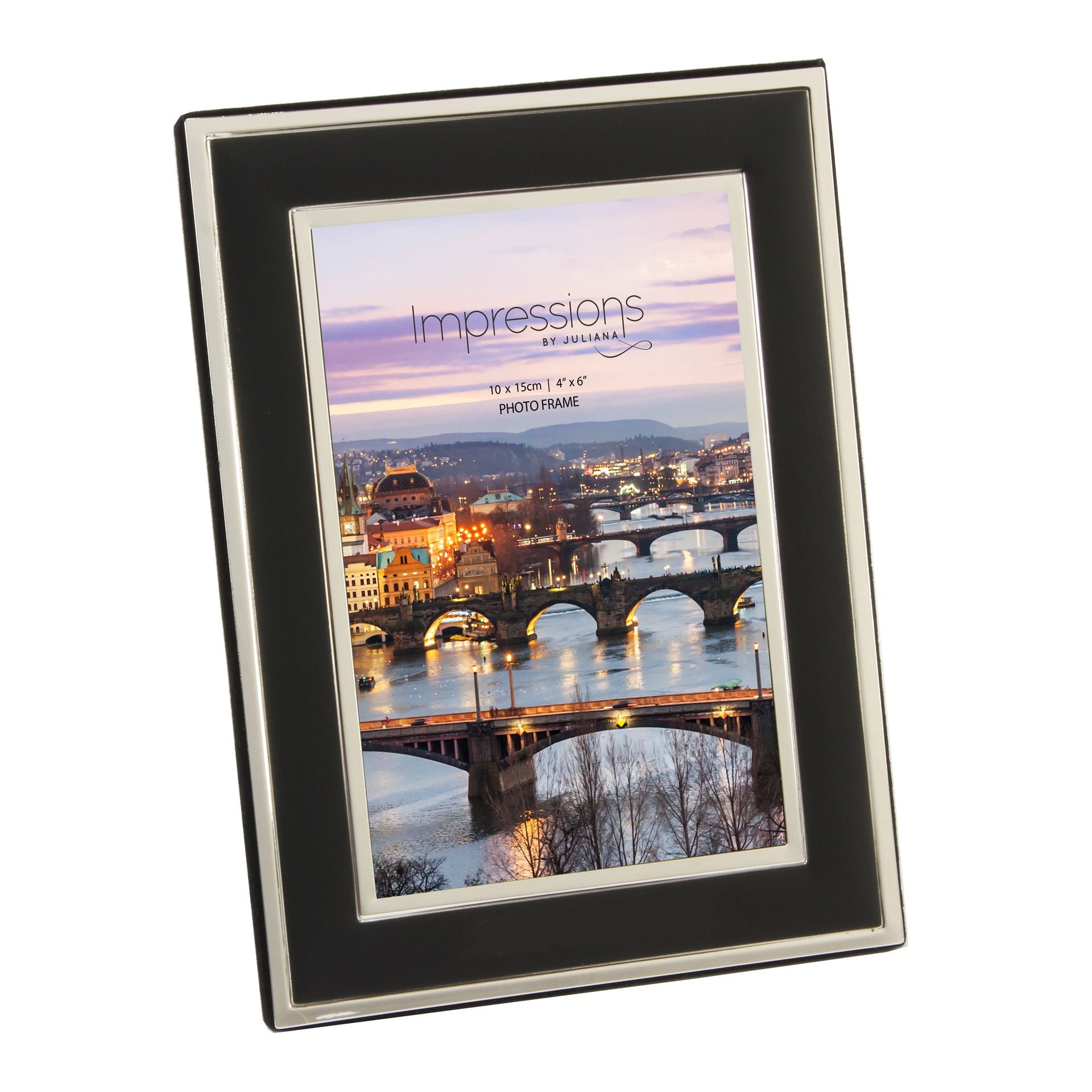 Juliana Silverplated Photo Frame - Plain 4" x 6"