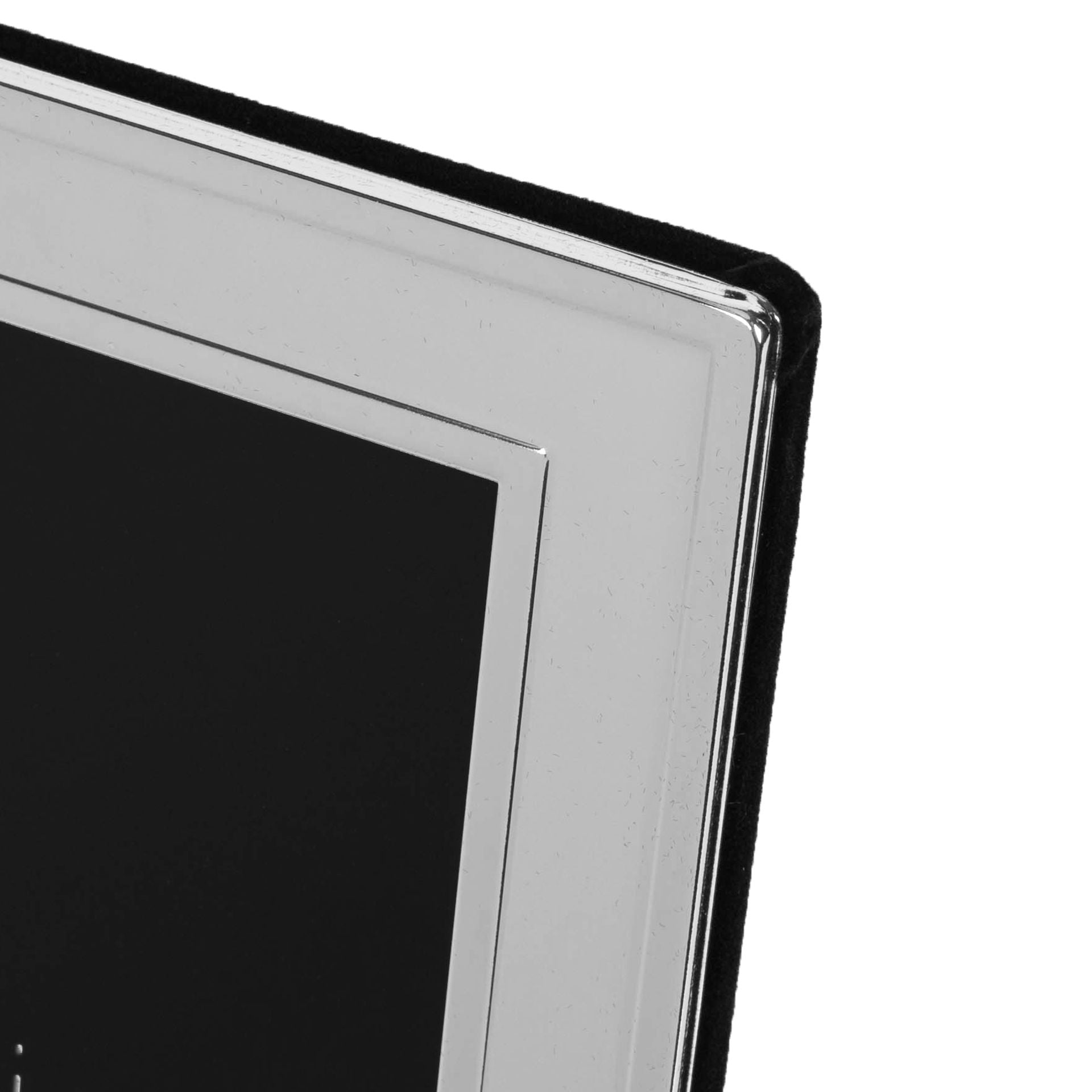 Silverplated Satin Plain Photoframe 5"x7"