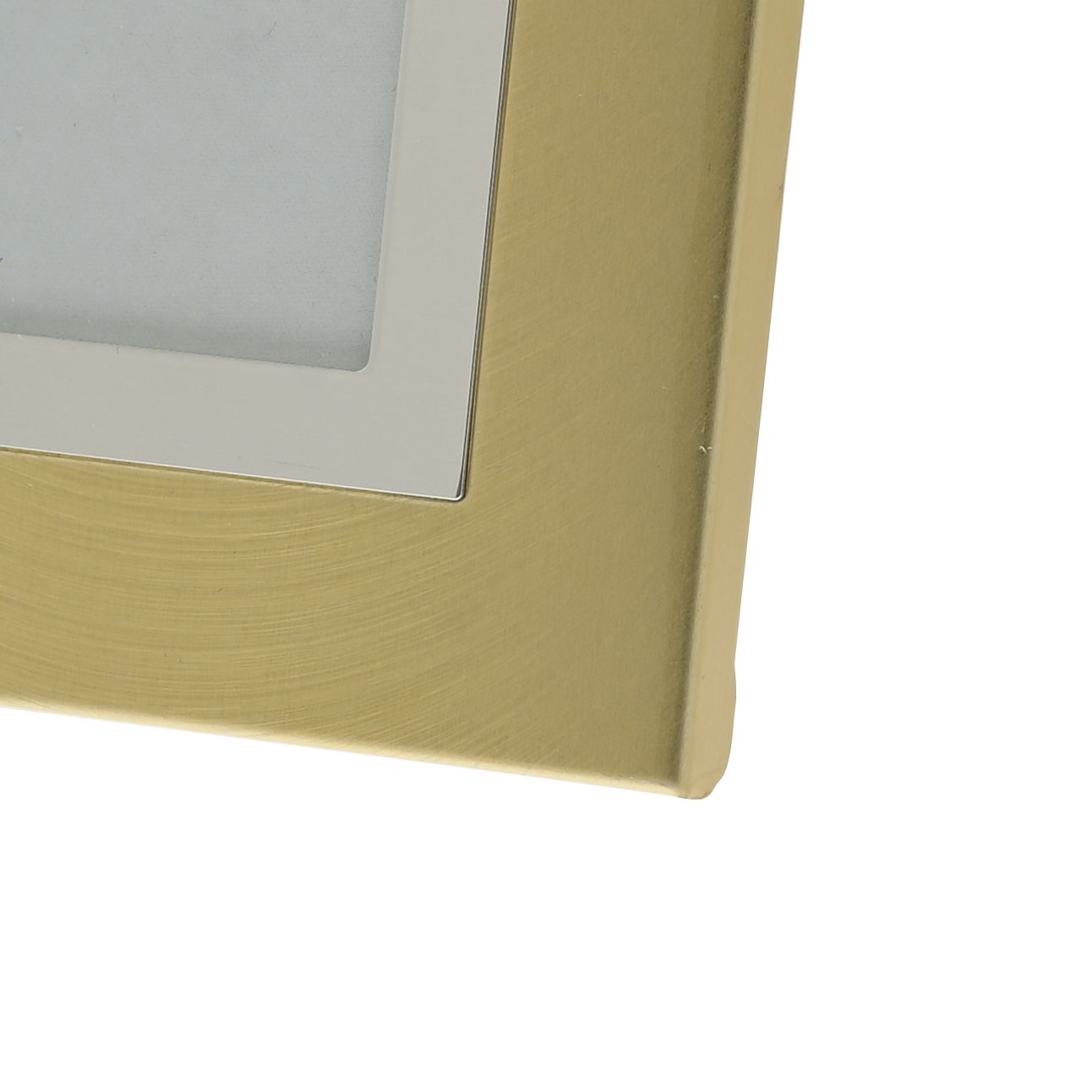 2 toned brushed Gold/Silver allum.P/Frame 4" x 6" *(48/72)*