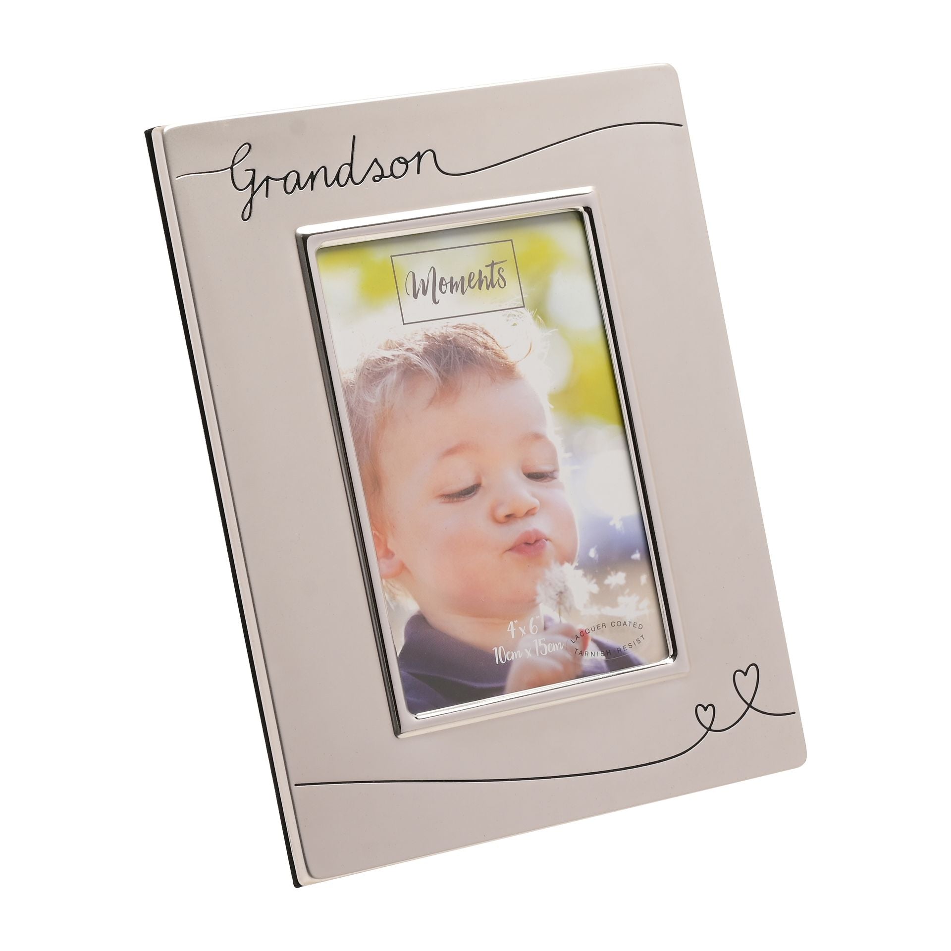 Photo Frame 2 tone Silverplated GRANDSON
