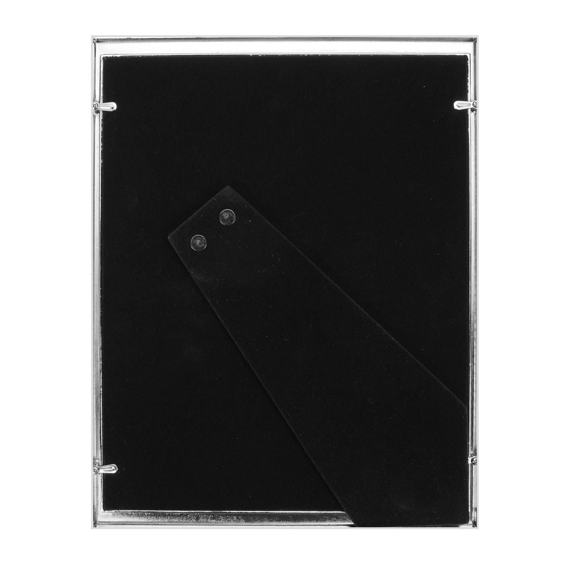 Elegance Metal Plated Cream Faux Shagreen Frame 5" x 7"