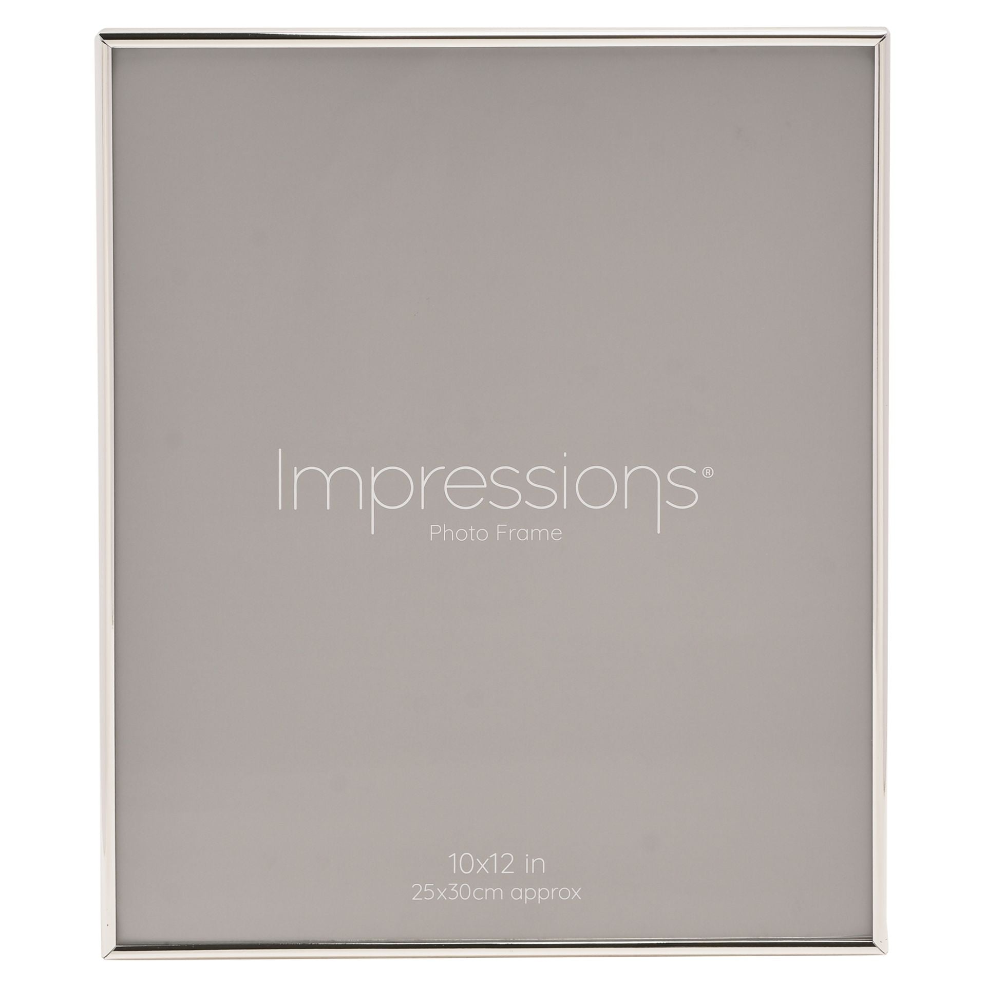 Silverplated Photo Frame Thin edge 10" x 12"