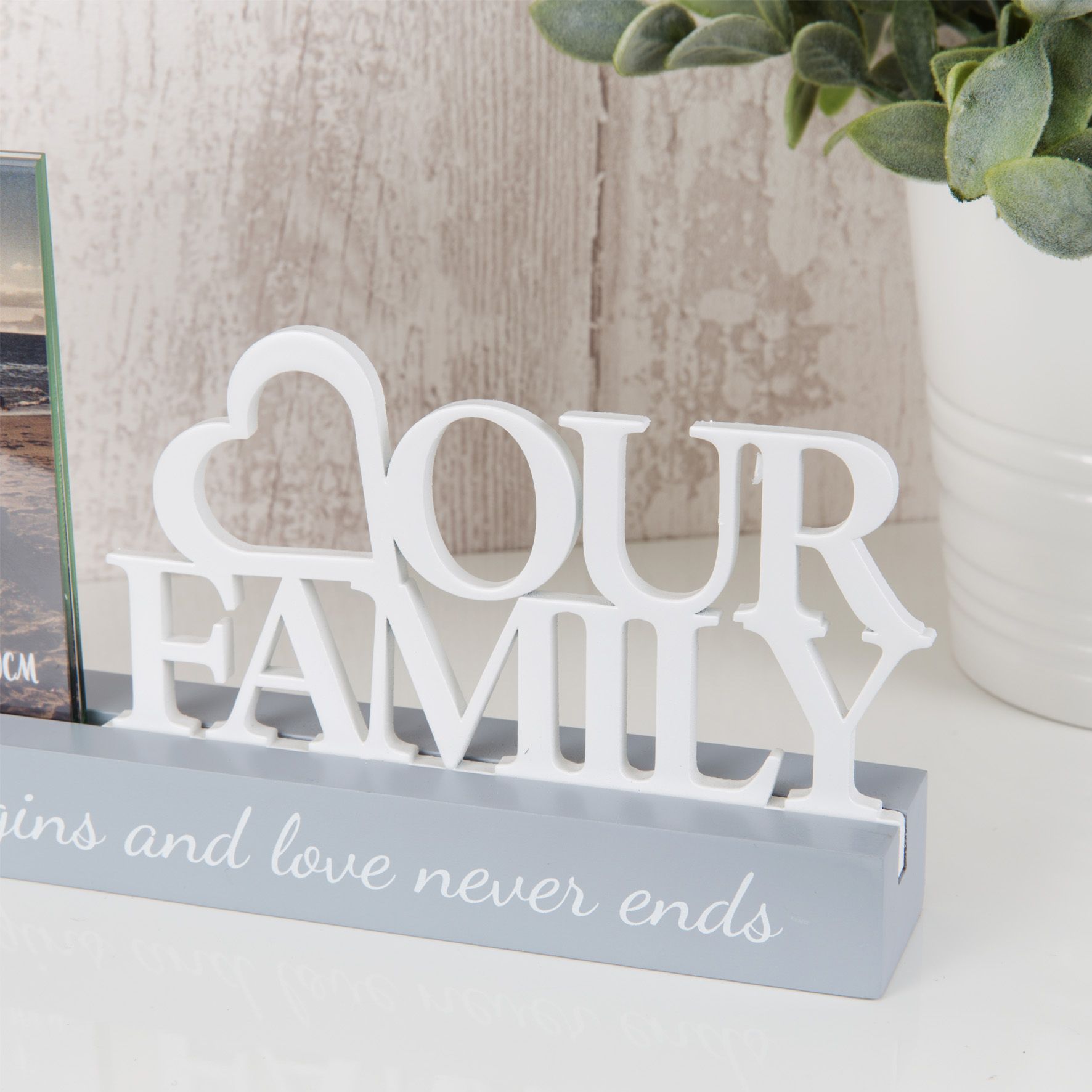Celebrations Photo Frame - 4" x 4" - Family