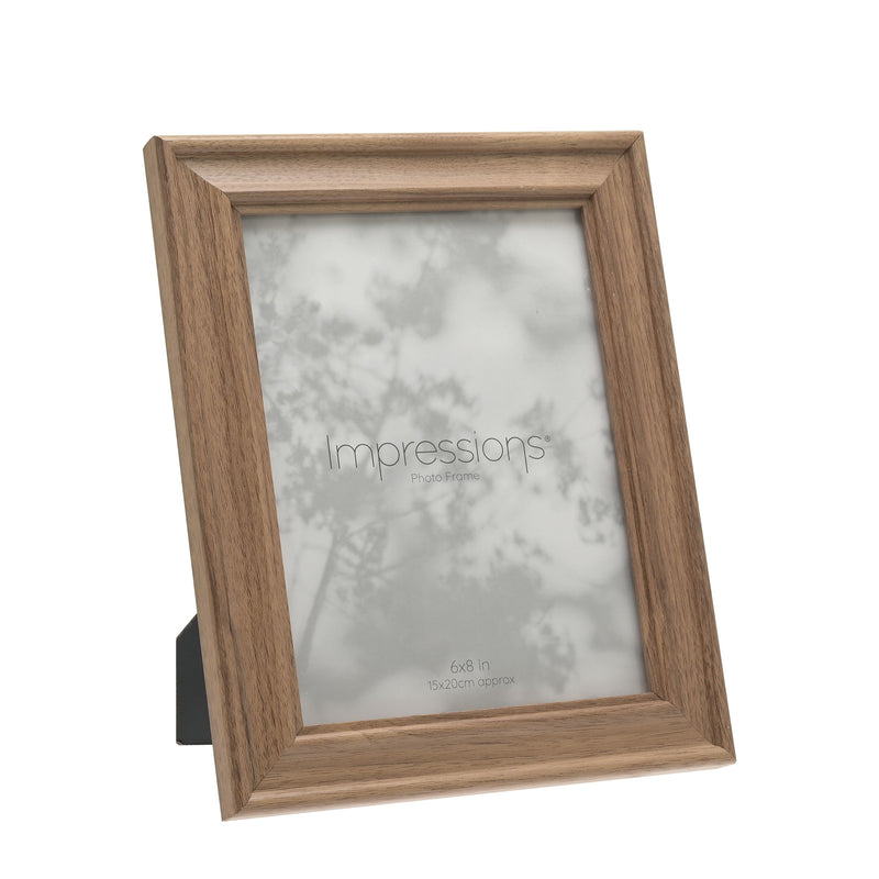 Natural Finish Wooden Photo Frame 6" x 8"