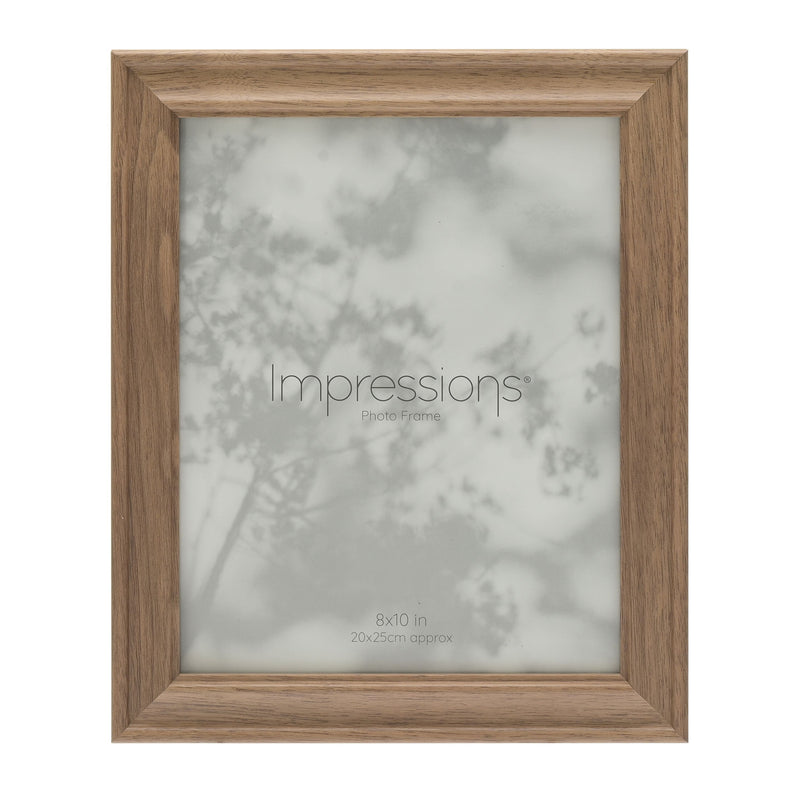 Natural Finish Wooden Photo Frame 8" x 10"