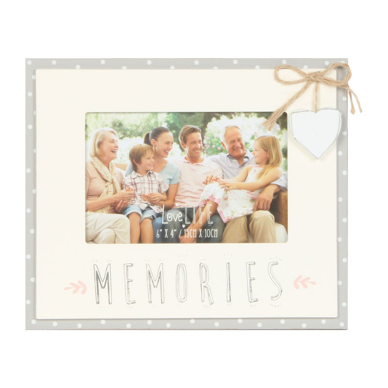 Love Life Photo Frame 6" x 4" - Memories