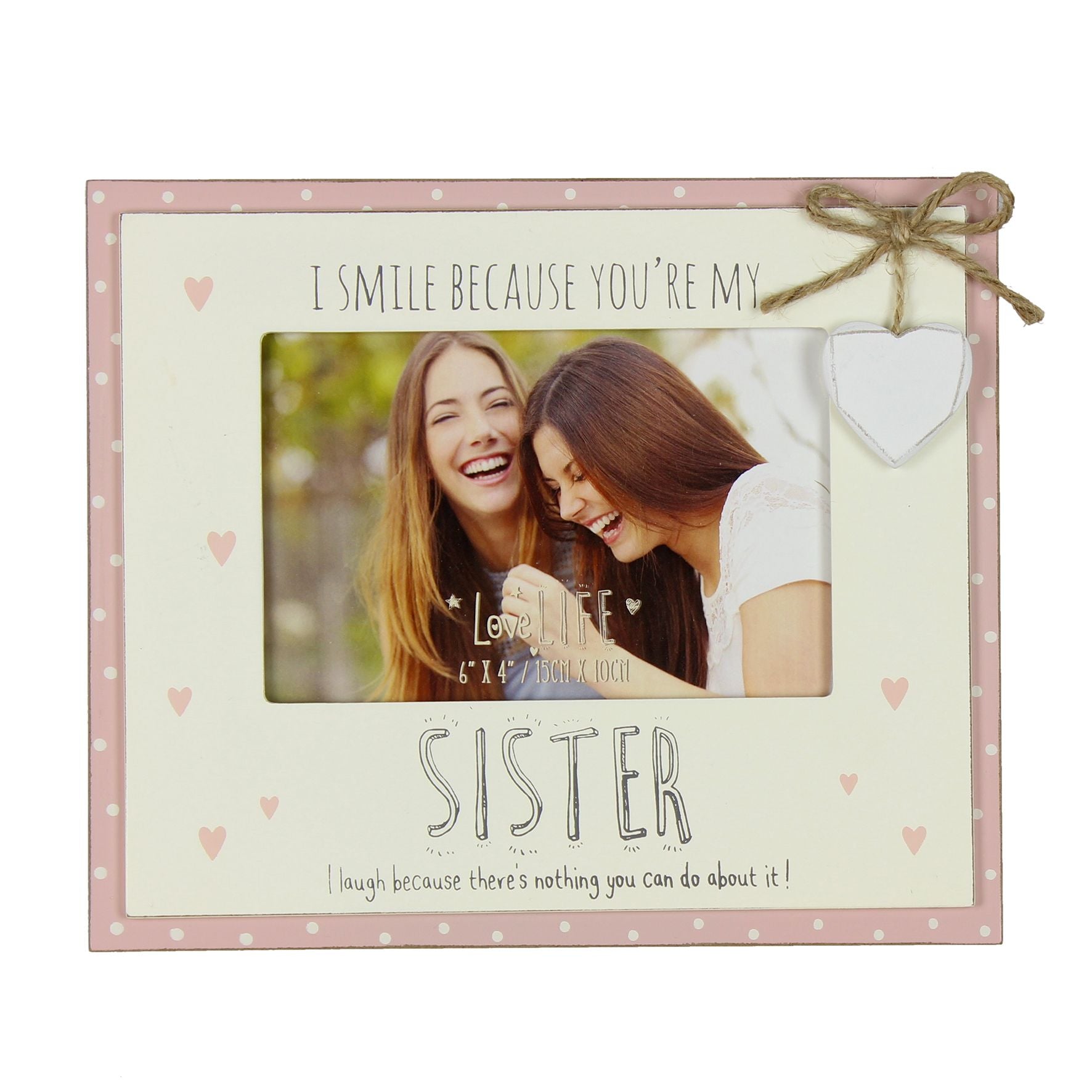 Love Life Photo Frame 6" x 4" - Sister