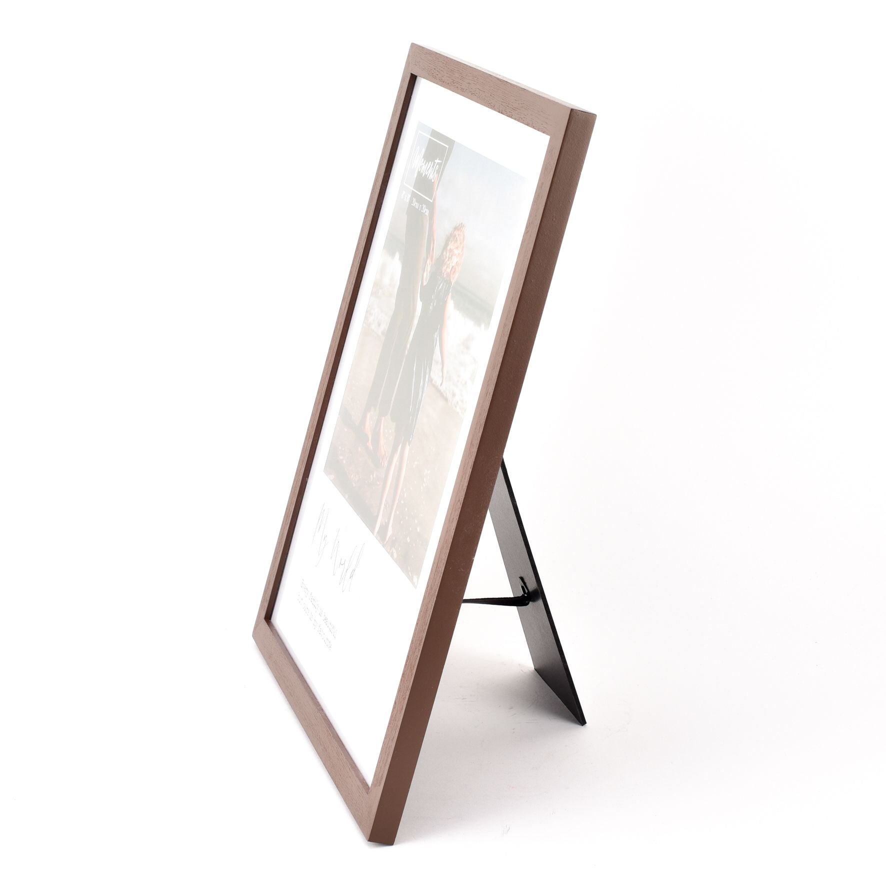 Moments Wooden Photo Frame with Mount 8" x 8" - My World