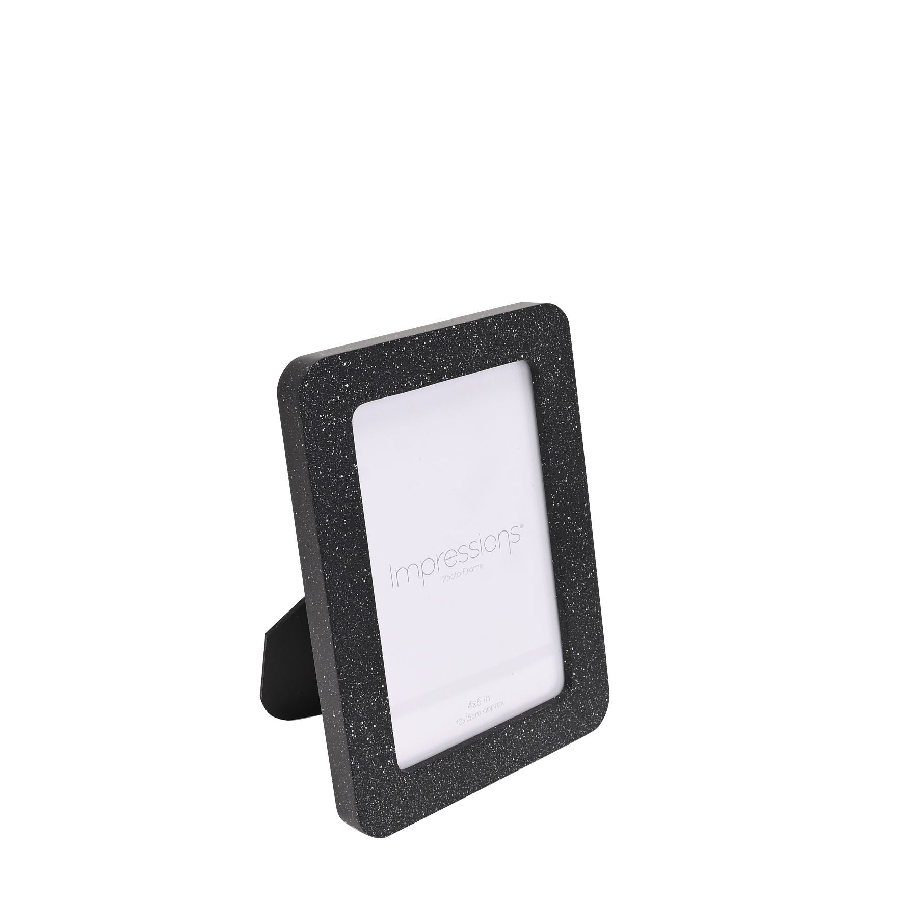 Impressions Wooden Photo Frame 4" x 6" - Black