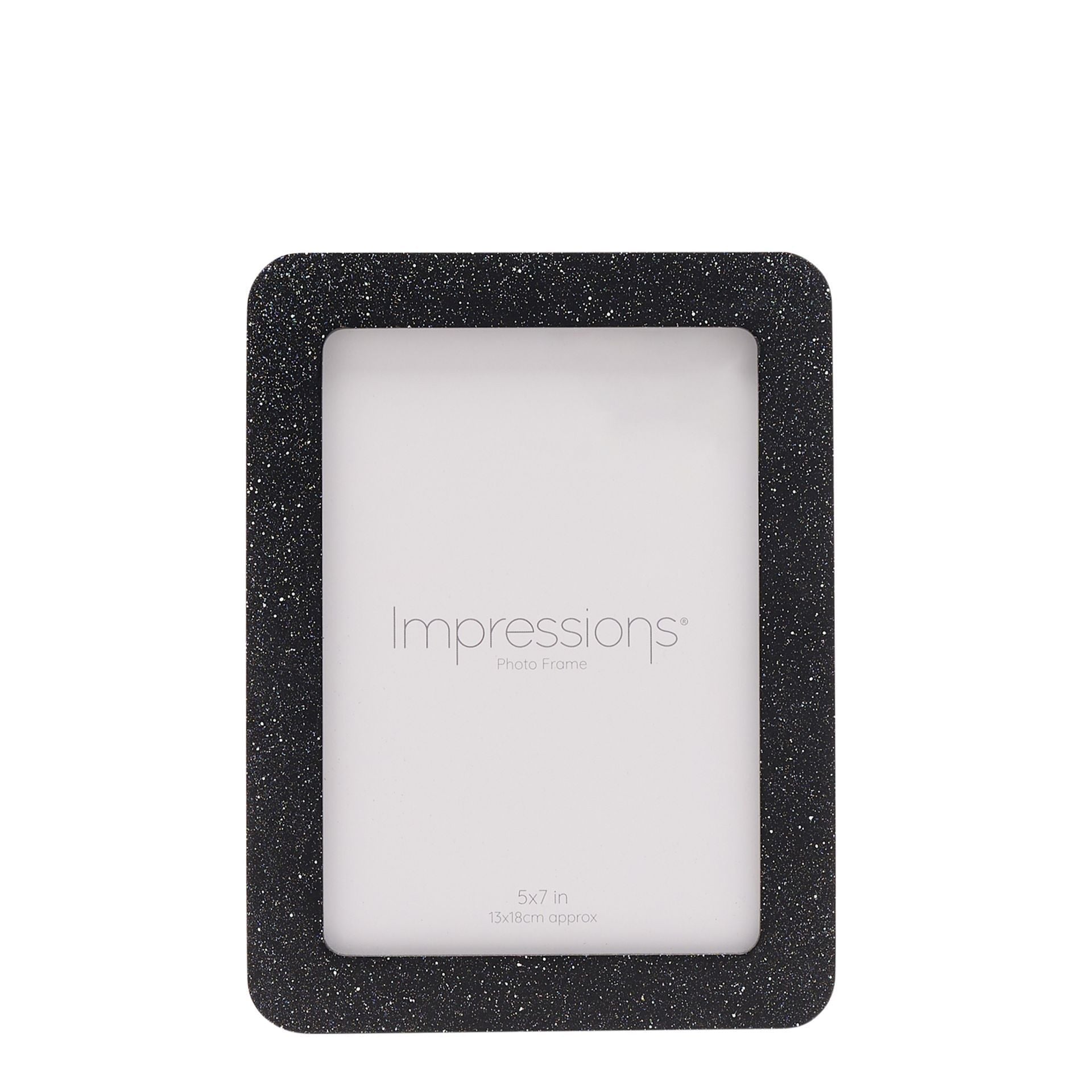 Impressions Wooden Photo Frame 5" x 7" - Black