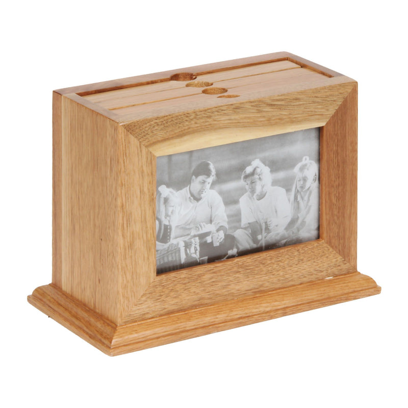 Wooden Photo Frame Box with pull out Albums