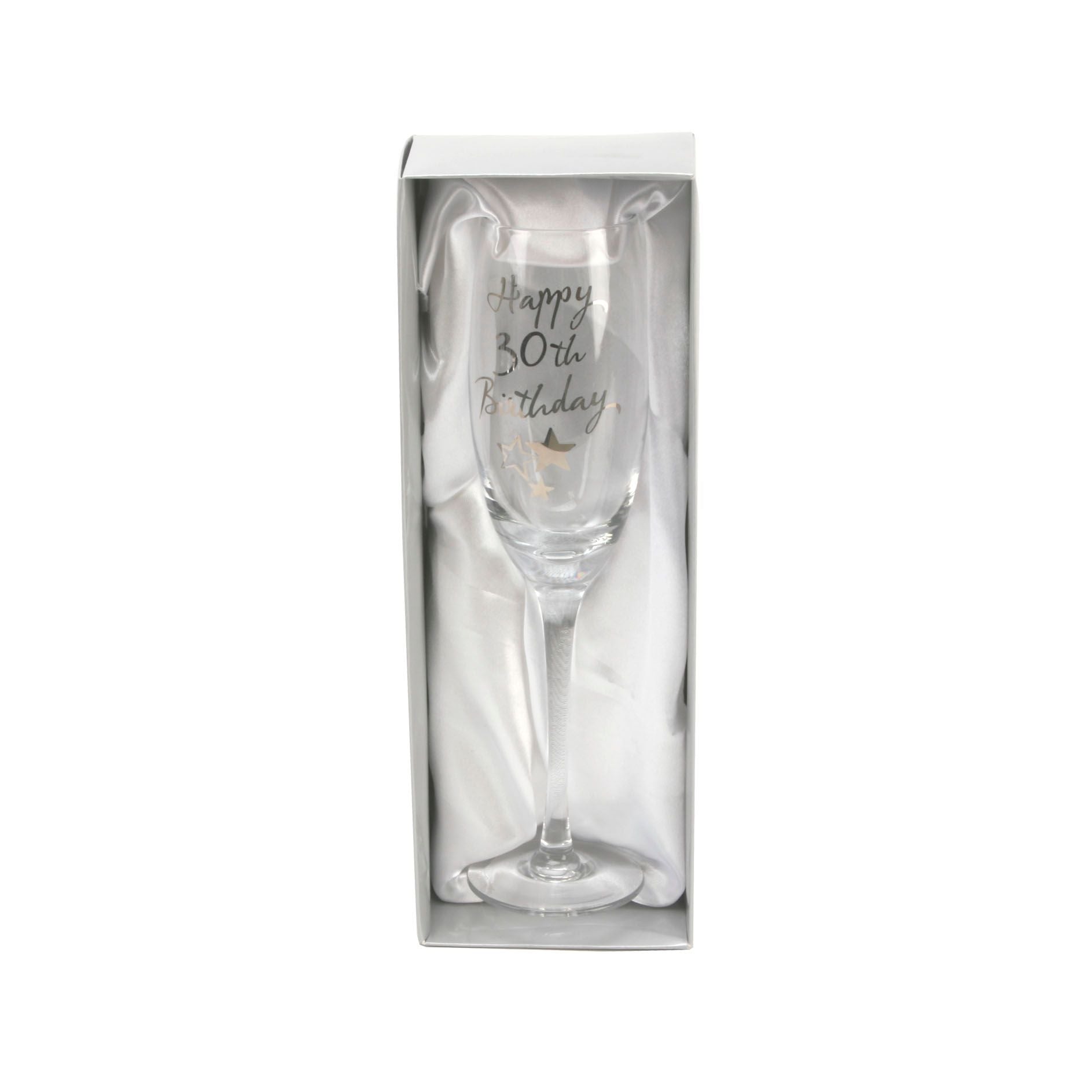 Milestones Champagne Flute - 30th Birthday