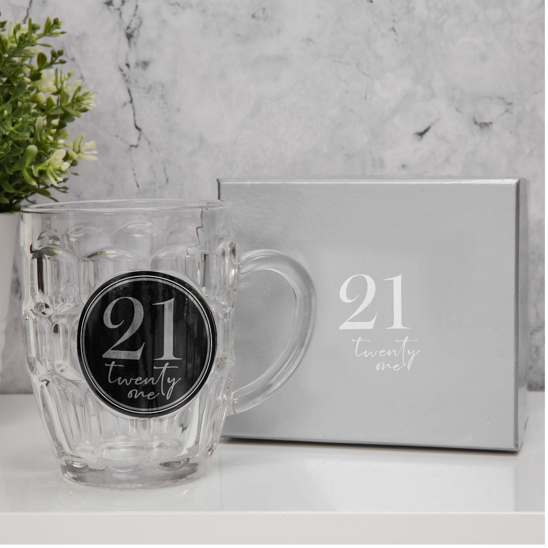 Milestones Glass Tankard - 21