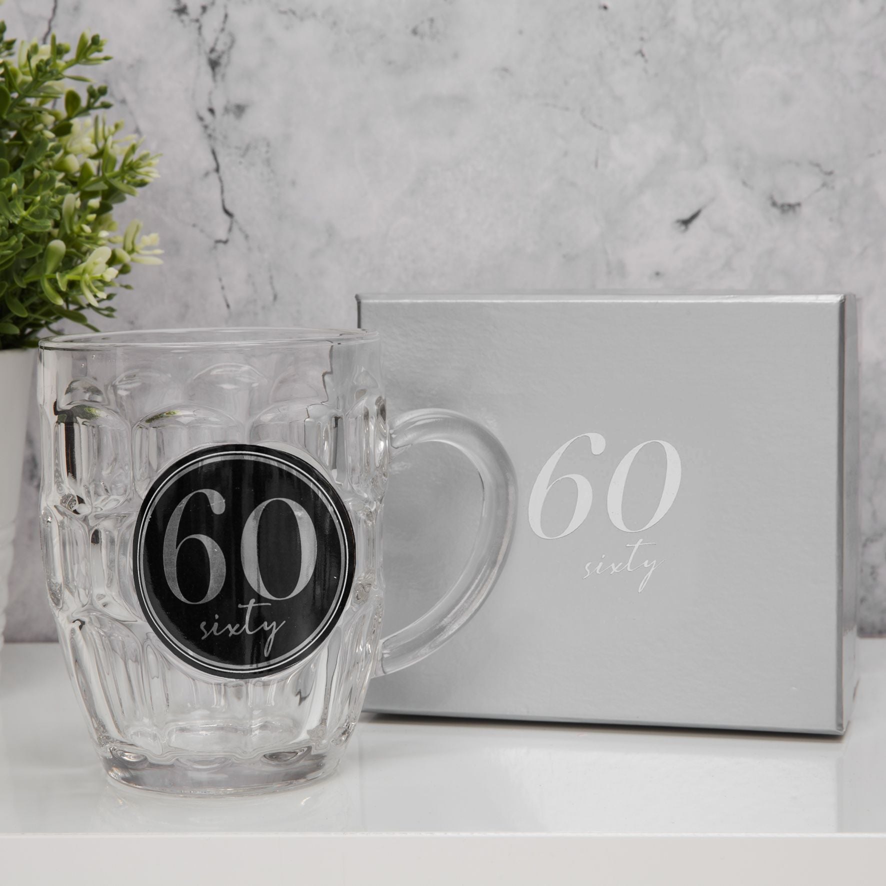 Milestones Glass Tankard - 60