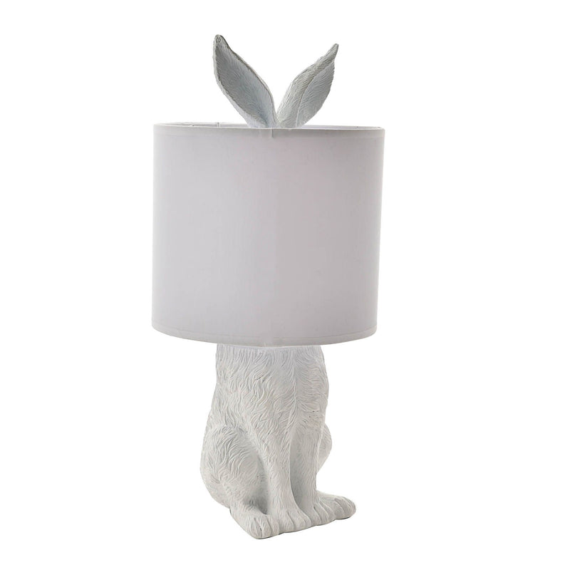 Hestia Hiding White Rabbit Table Lamp