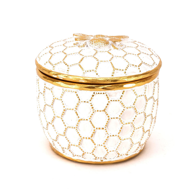 Honey Bee Resin Trinket Box