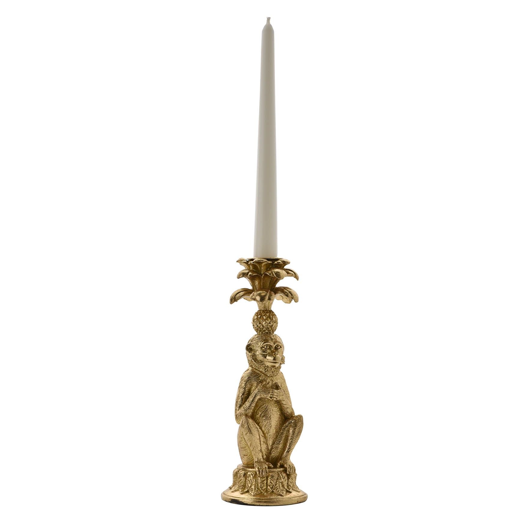 Monkey Taper Candle Holder